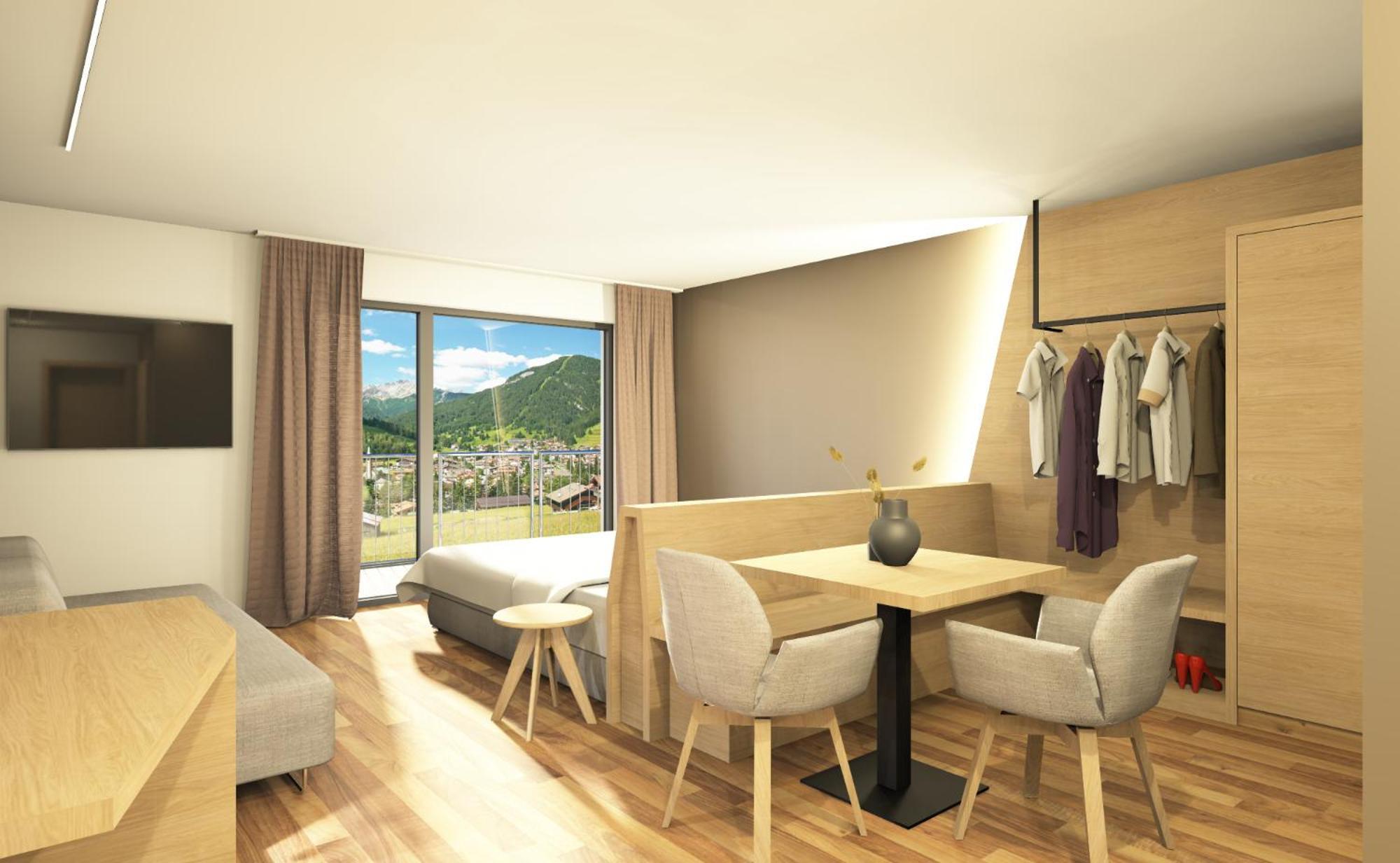 Hotel Ladinia Dolomites View Pozza di Fassa Buitenkant foto
